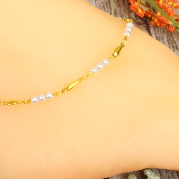 "Dainty Anklet for Women – Elegant Everyday Jewelry & Perfect Gift | MLCRC1745 - Picture 6 of 10
